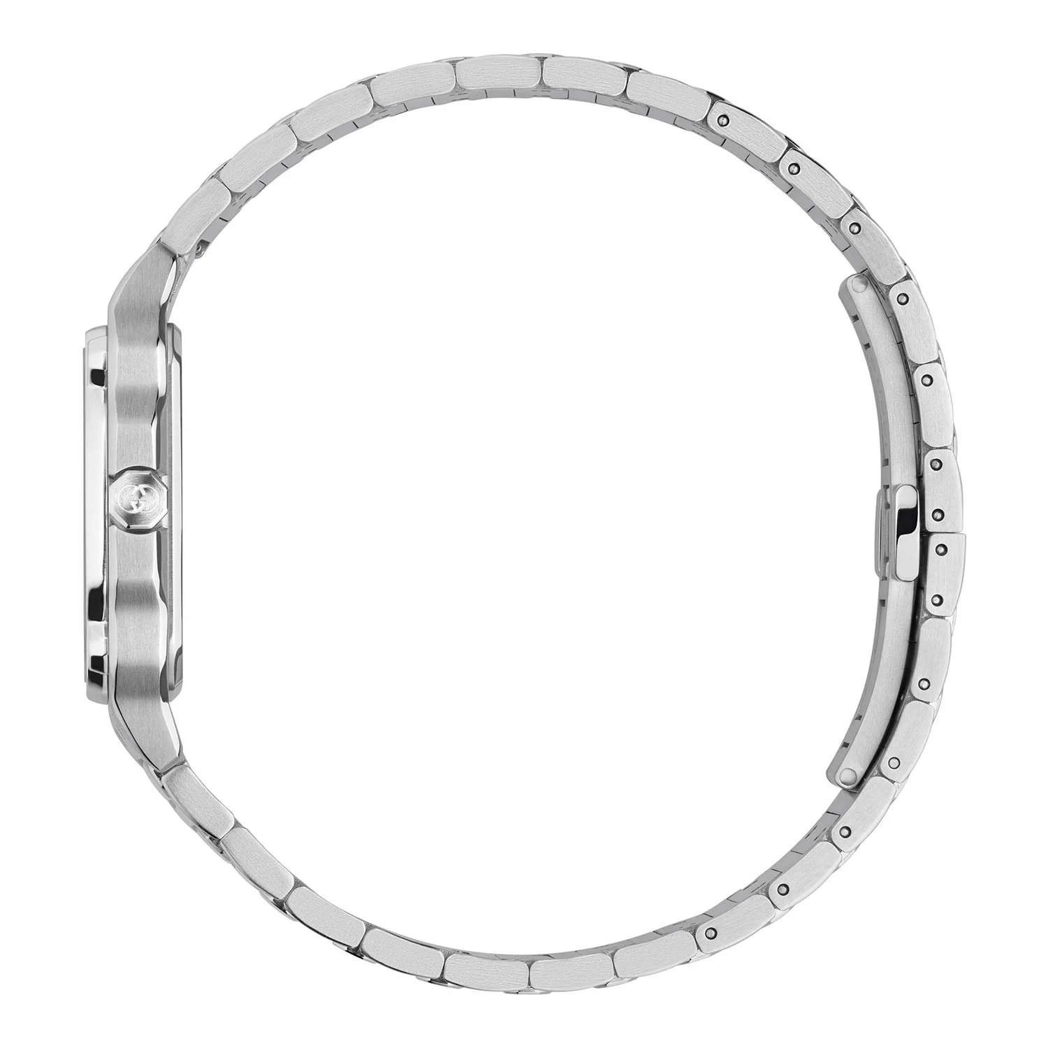 Gucci G-Flat Quartz 30 mm Stainless Steel Black Dial  Bracelet Watch - Image 3