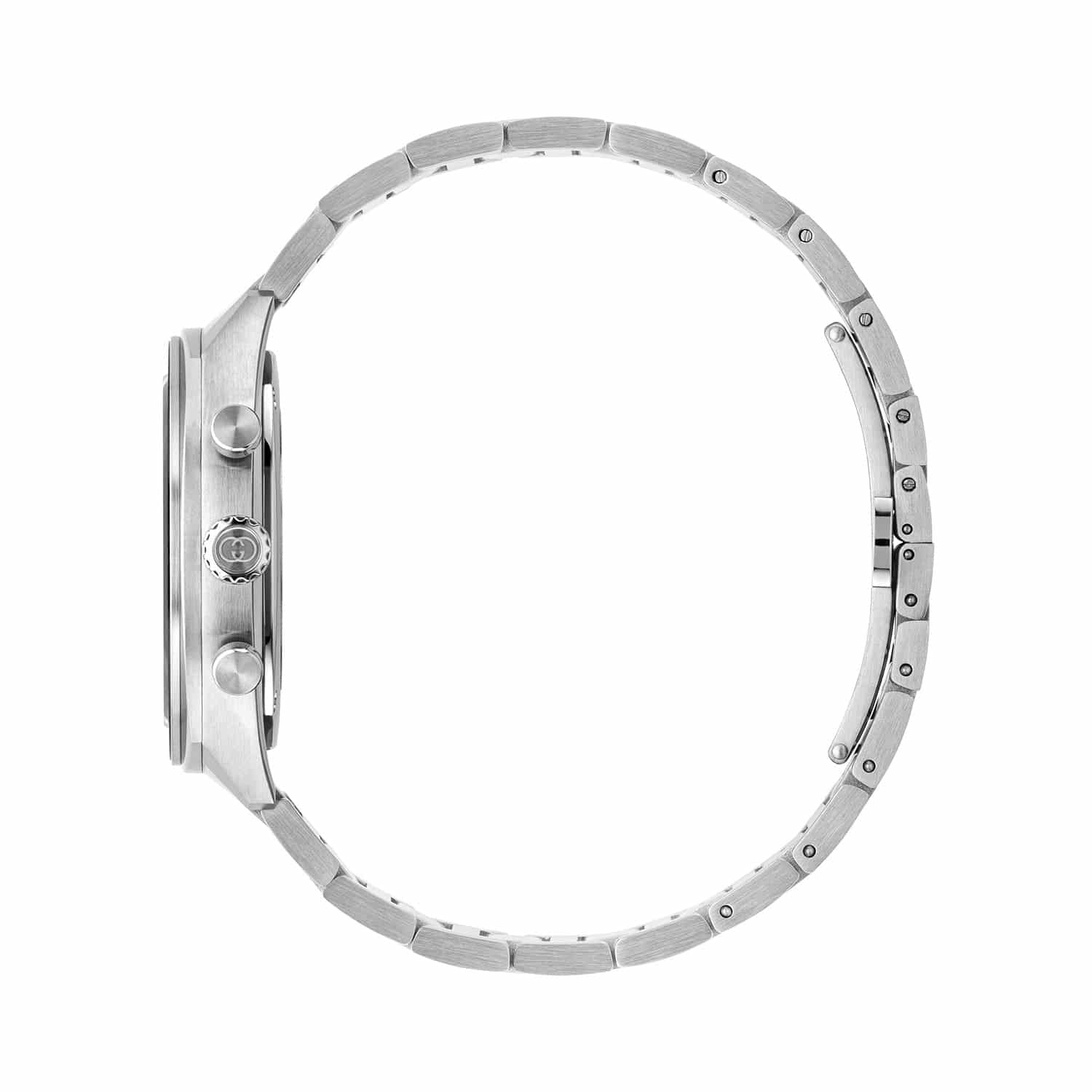 Gucci Interlocking 41mm Black Dial Men's Bracelet Watch - Image 2