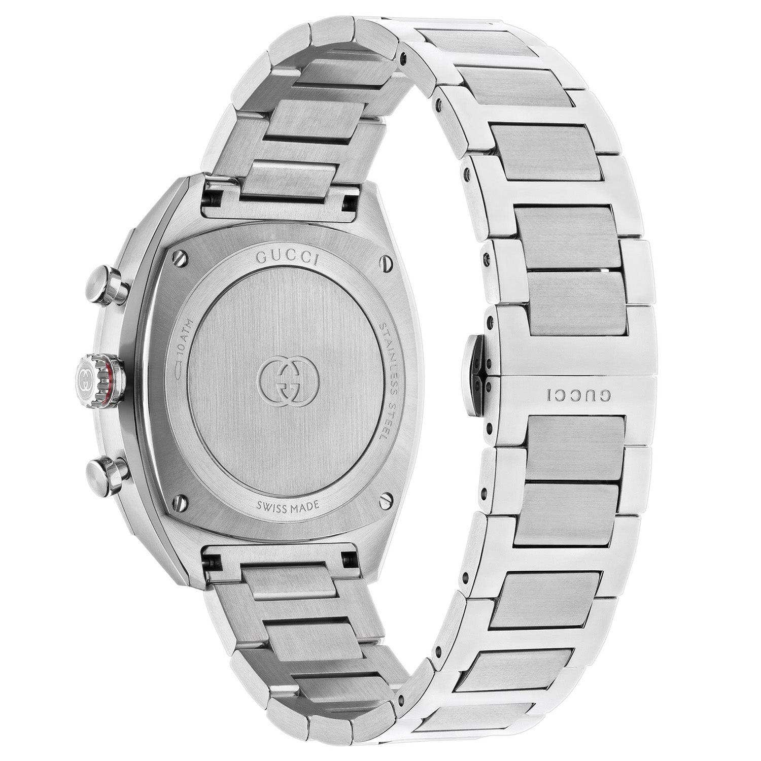 Gucci Interlocking  41mm Blue Dial Men's Bracelet Watch - Image 2