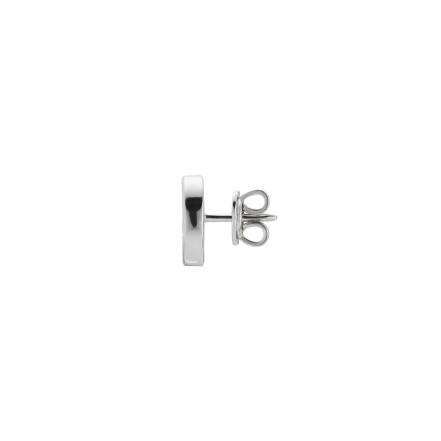Gucci Interlocking G Sterling Silver Earrings - Image 2