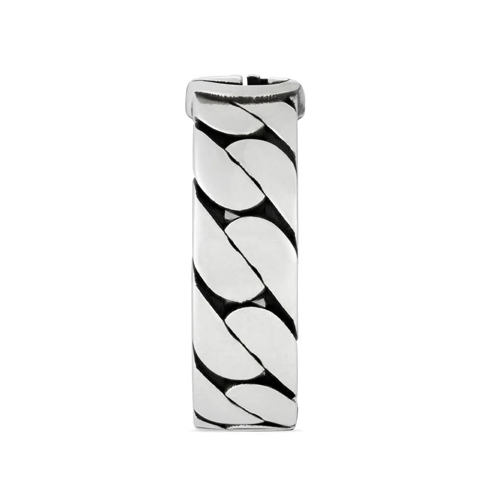 Gucci Interlocking Sterling Silver Logo 6mm Band Ring - Image 4