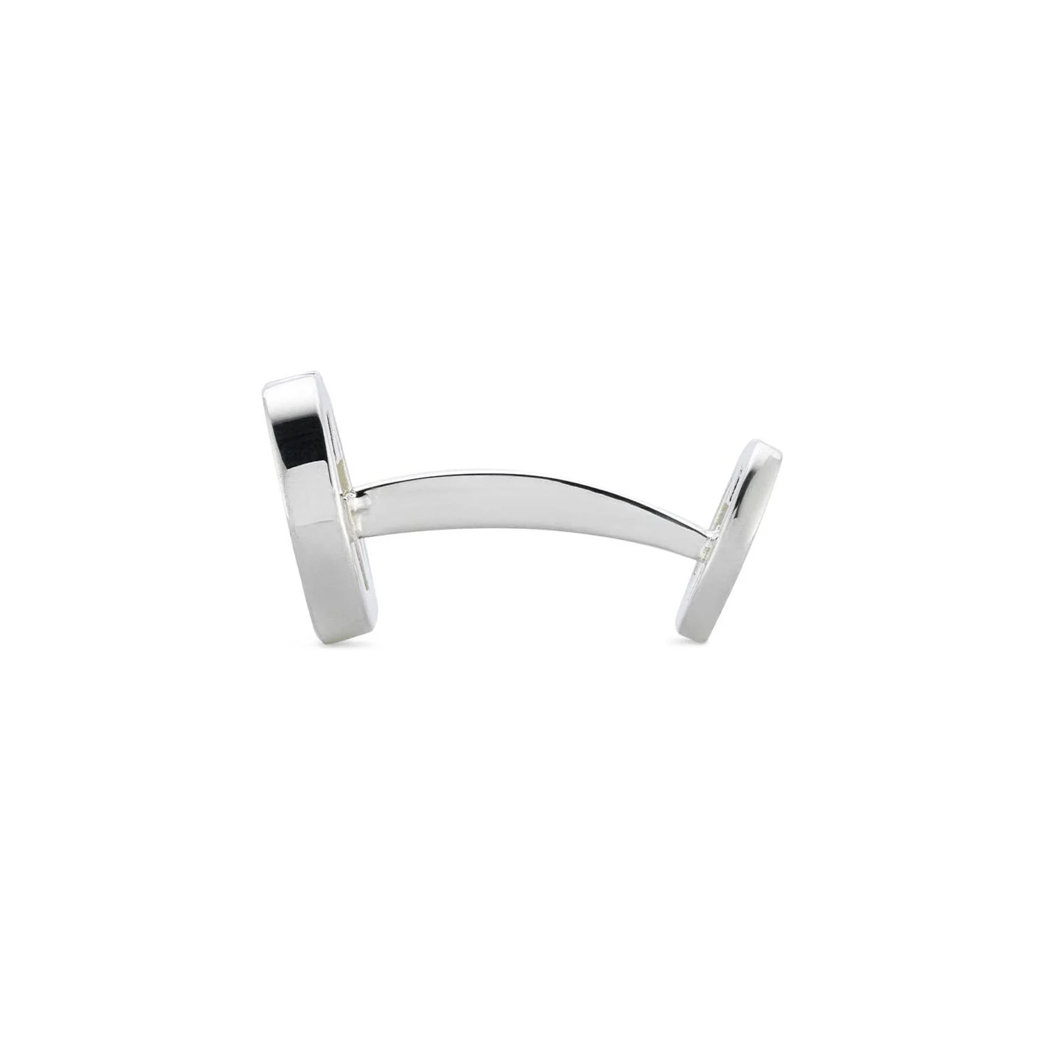 Gucci Interlocking Sterling Silver Cufflinks - Image 3