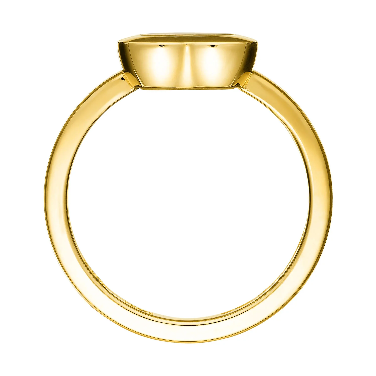 Happy Diamonds Icons 18ct Yellow Gold Heart Dress Ring - Image 3