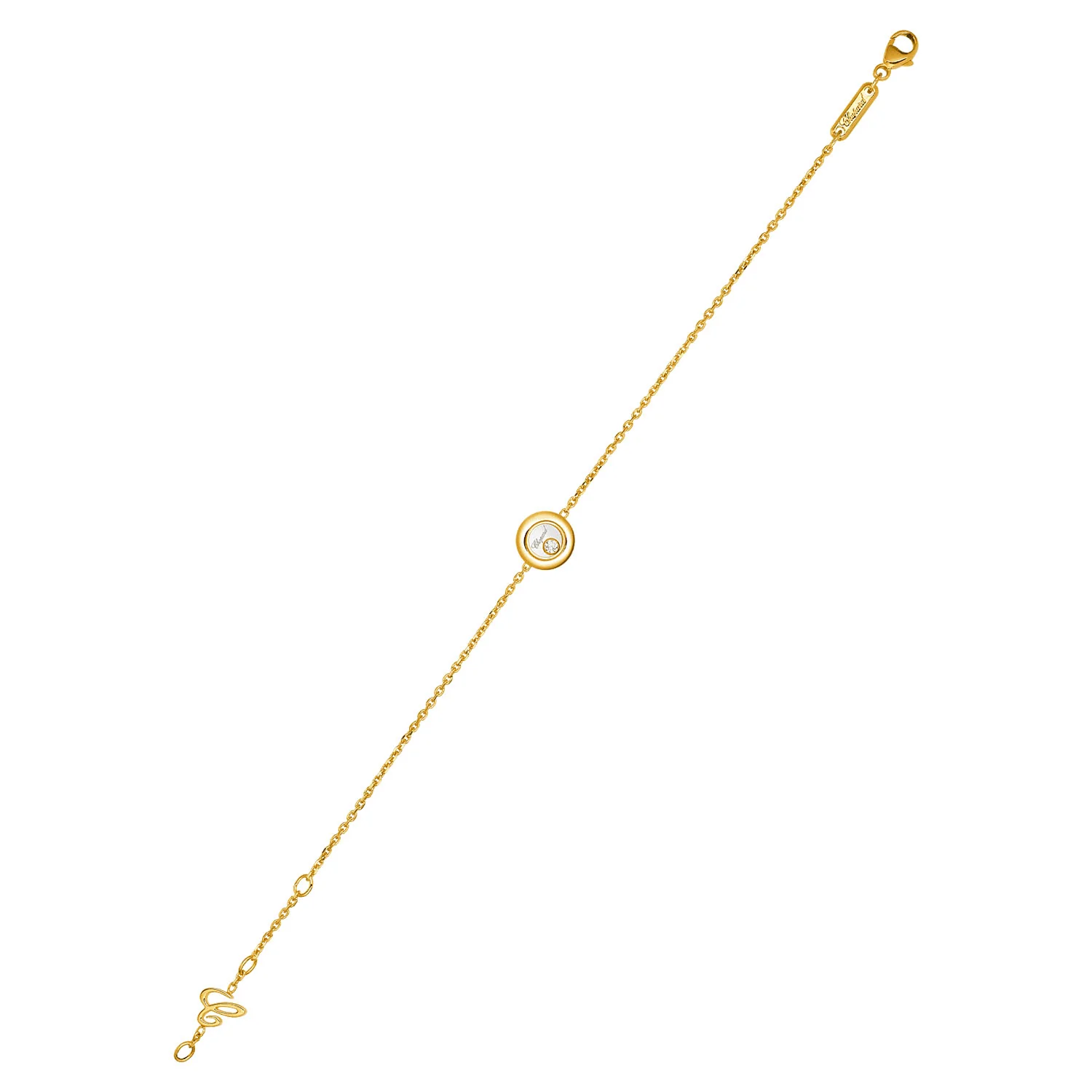 Happy Diamonds Icons 18ct Yellow Gold Round Bracelet - Image 2