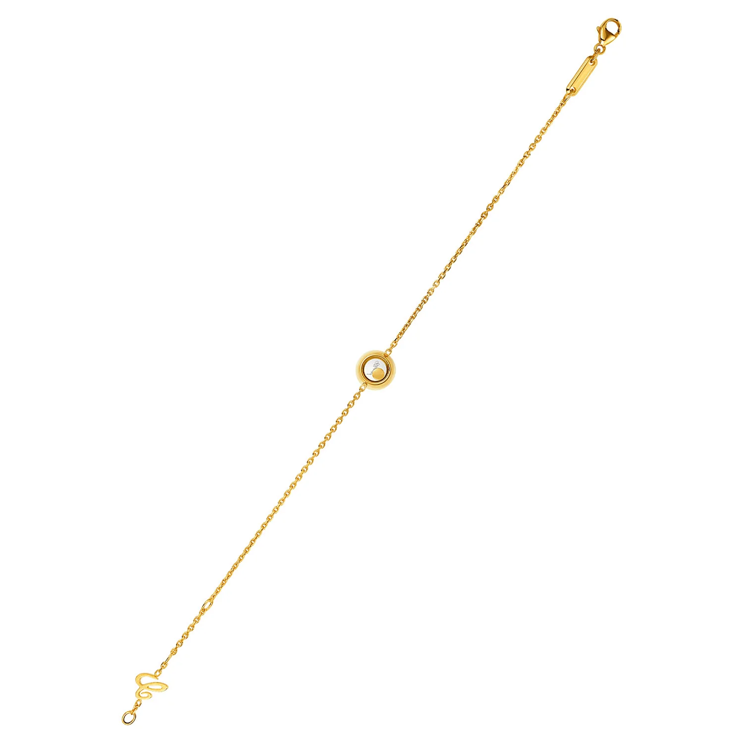 Happy Diamonds Icons 18ct Yellow Gold Round Bracelet - Image 3