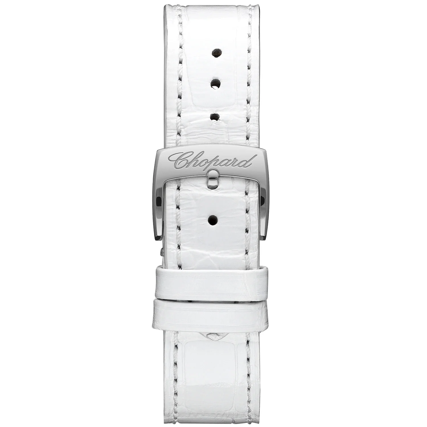 Happy Sport 36mm 18ct Rose Gold White Dial Quartz Watch - Image 4