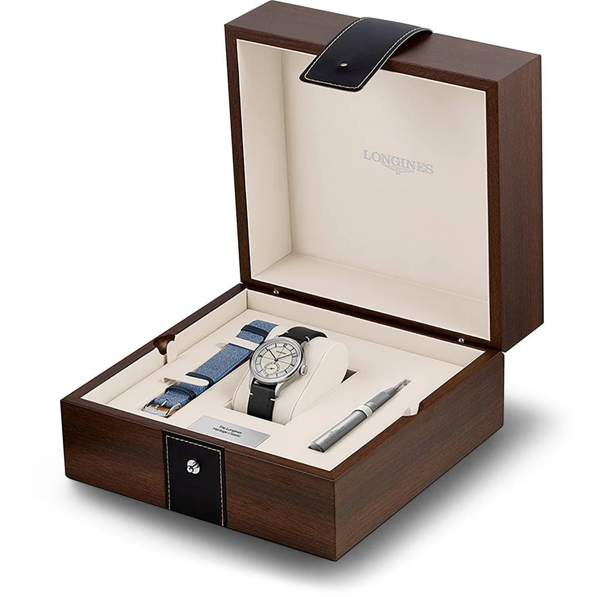 Heritage Sector 38mm Box Edition Automatic Black Strap Watch - Image 2