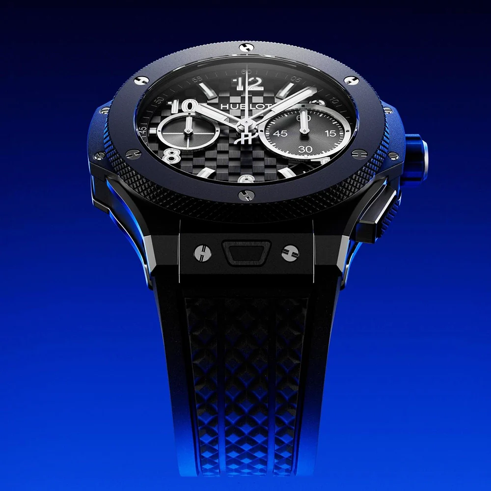 Big Bang Original 43mm Black Magic Carbon Effect Dial Mens Watch - Image 2
