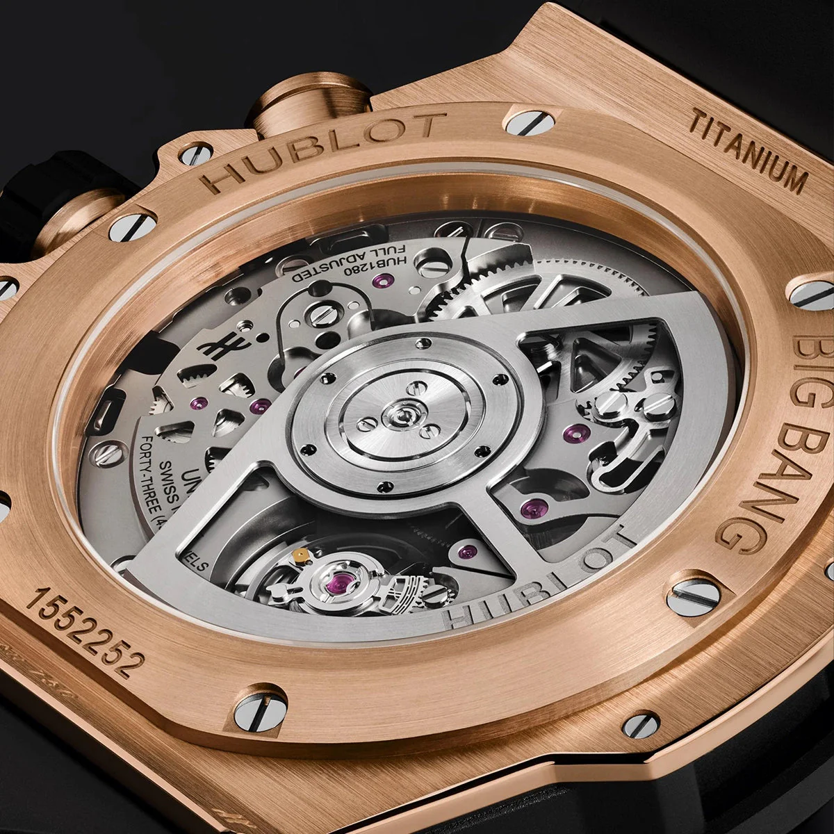 Big Bang Unico 44mm King Gold Ceramic Strap Watch - Image 5