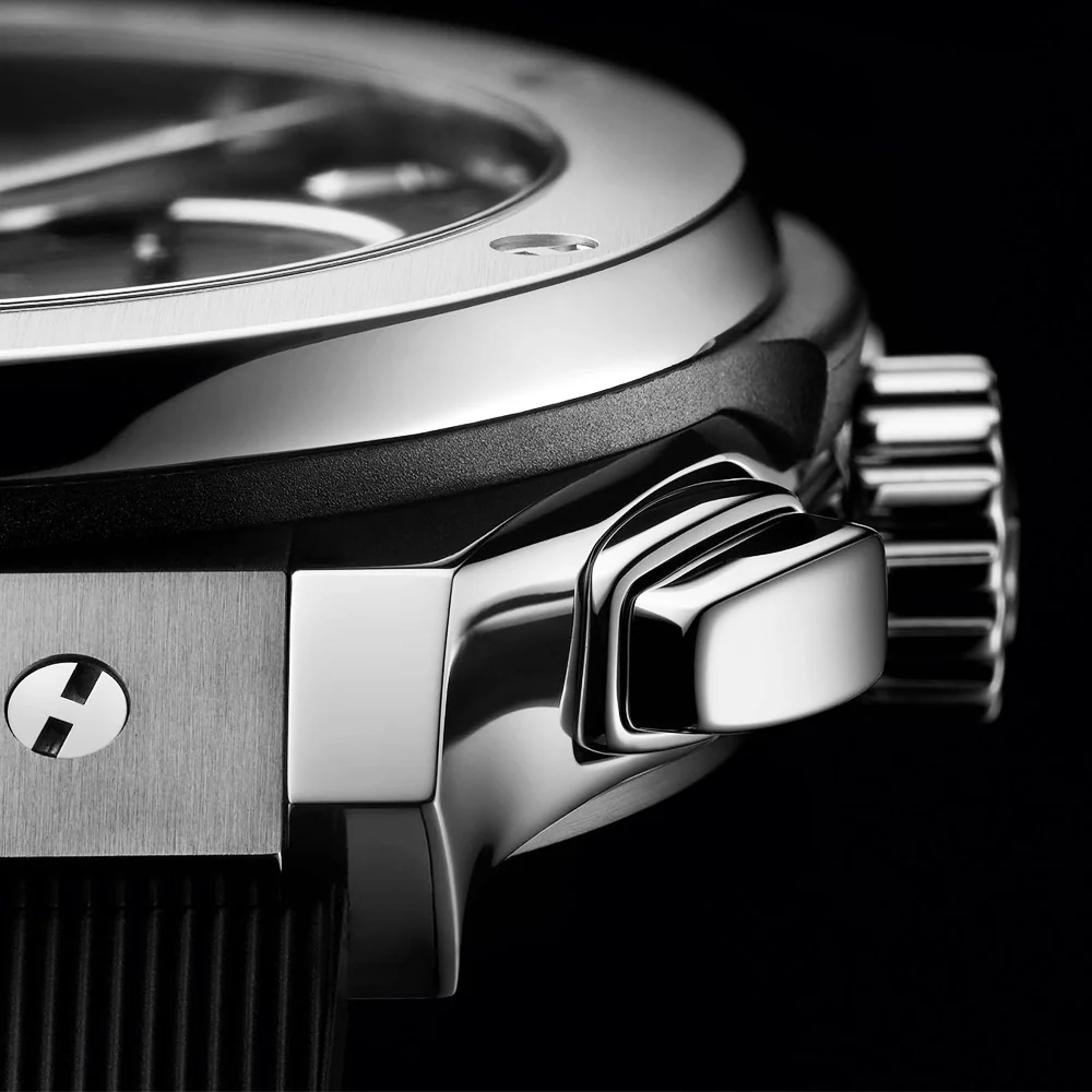 Classic Fusion Chronograph Titanium 42mm Black Dial Strap Watch - Image 3
