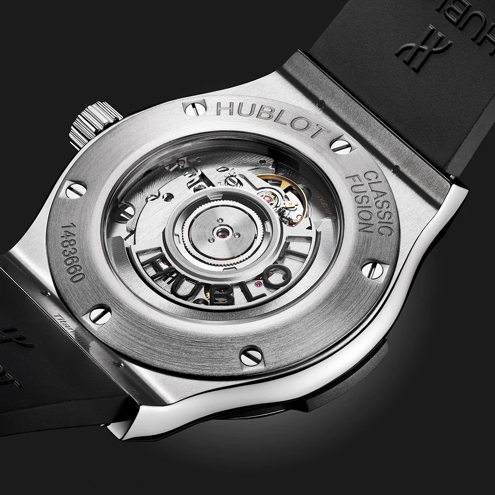 Classic Fusion Titanium 42mm Black Dial Automatic Strap Watch - Image 4