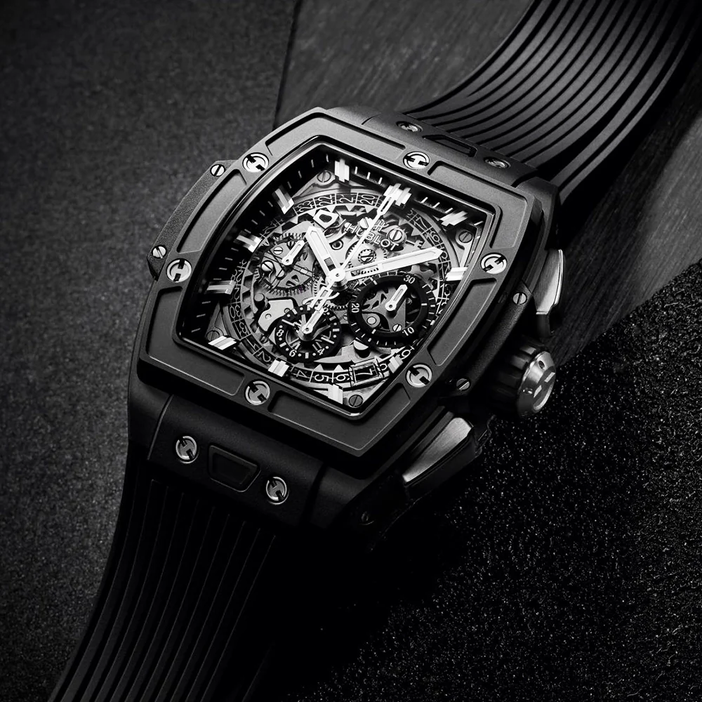 Spirit of Big Bang 42mm Black Magic Skeleton Dial Mens Watch - Image 2