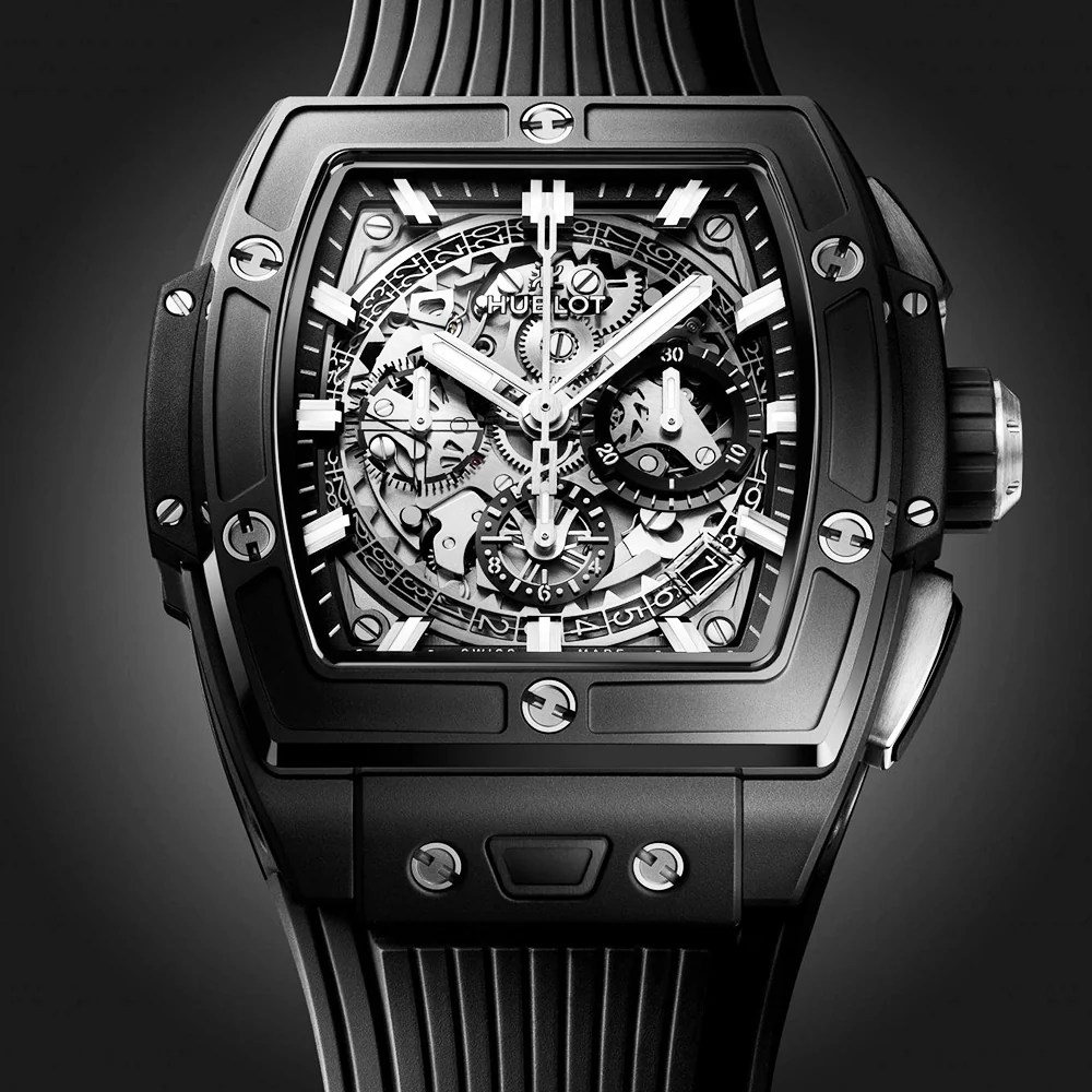 Spirit of Big Bang 42mm Black Magic Skeleton Dial Mens Watch - Image 3