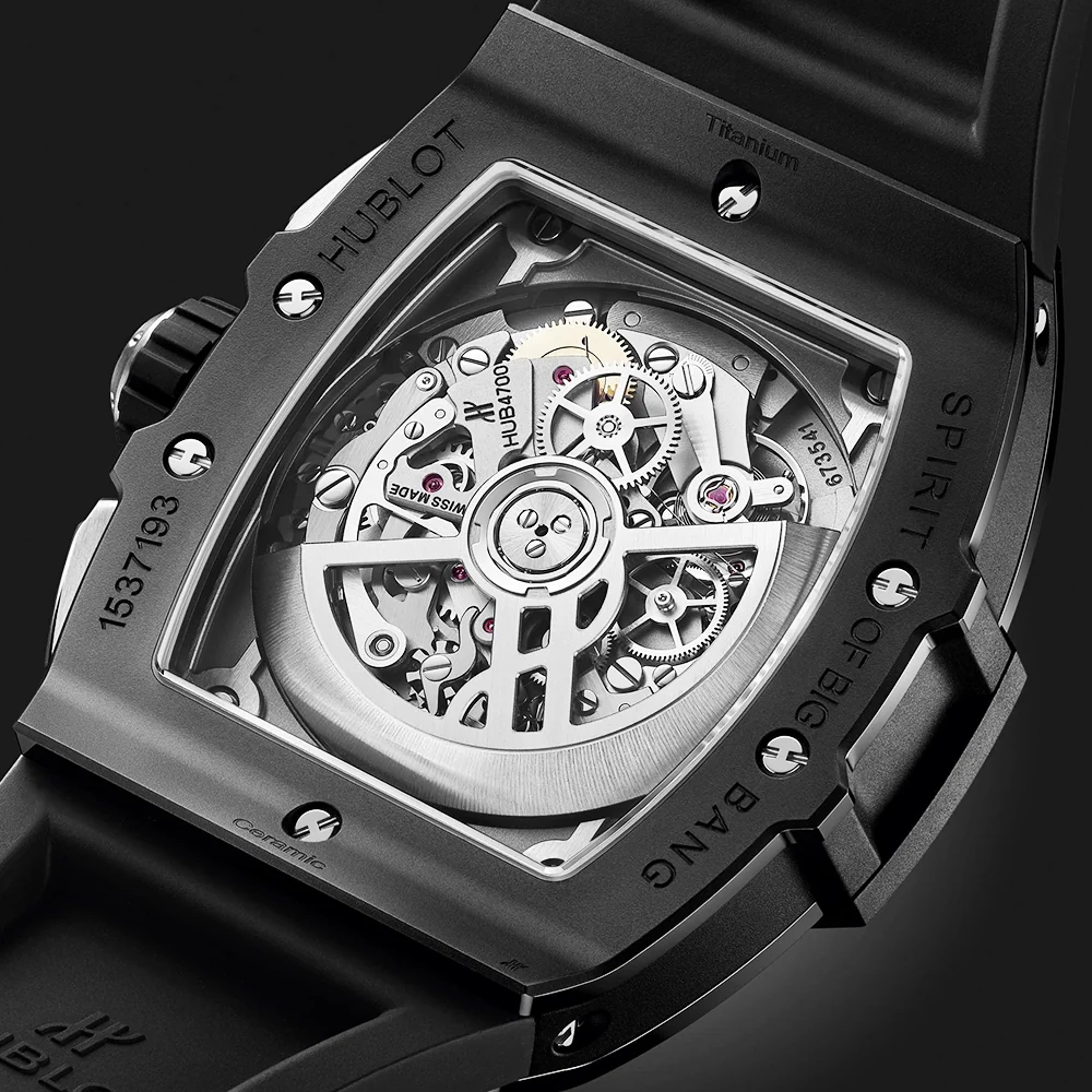 Spirit of Big Bang 42mm Black Magic Skeleton Dial Mens Watch - Image 4