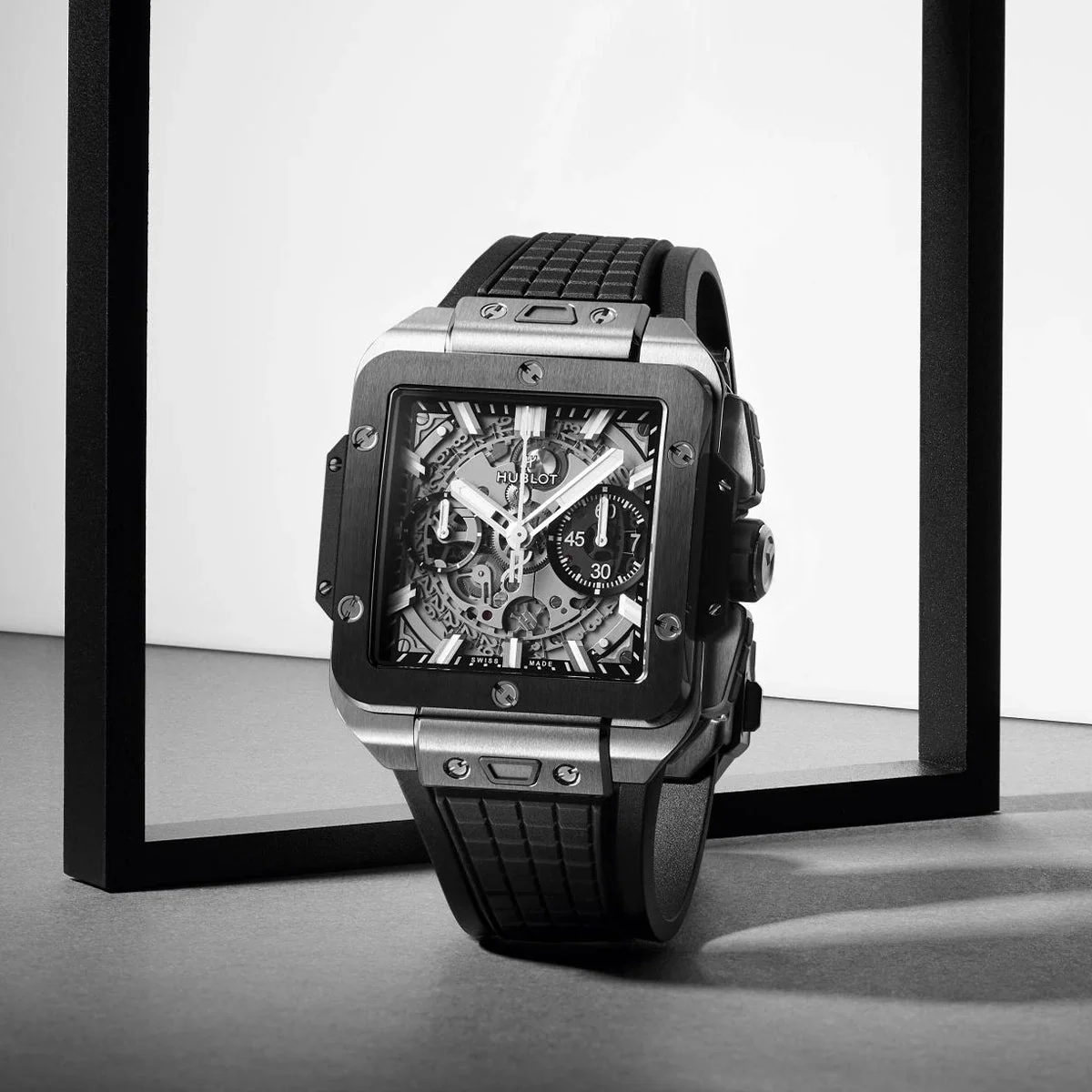 Square Bang Unico Titanium Ceramic Watch - Image 5