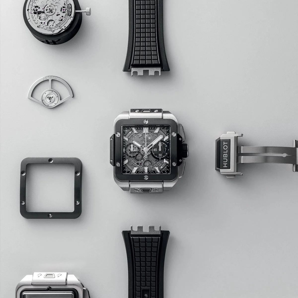 Square Bang Unico Titanium Ceramic Watch - Image 6