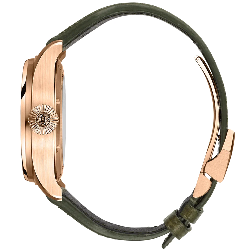 Big Pilot's 42mm Perpetual Calendar Gold & Green Mens Watch - Image 5