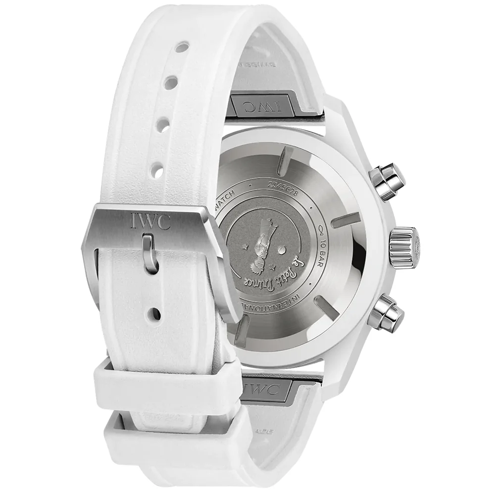 Pilot's 41mm Le Petit Prince White Ceramic Automatic Watch - Image 3