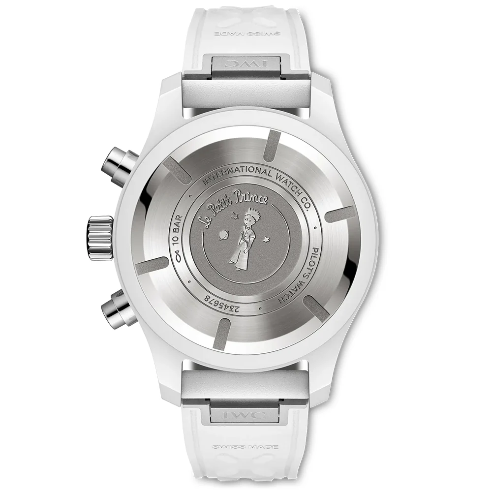 Pilot's 41mm Le Petit Prince White Ceramic Automatic Watch - Image 4