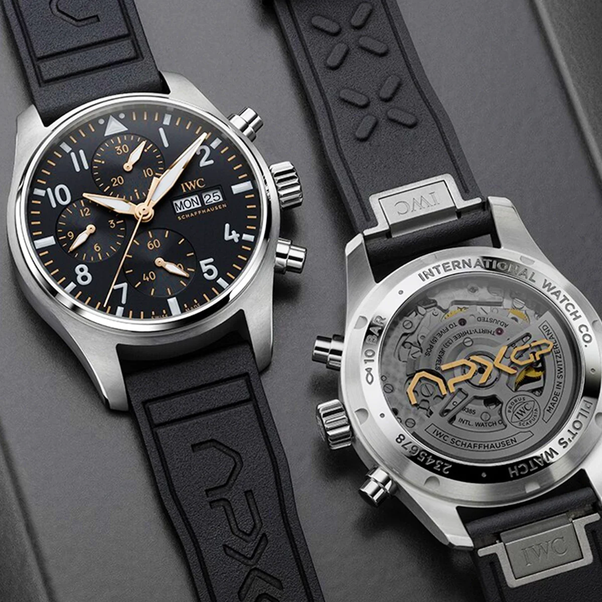 Pilot's 41mm APXGP Edition Black Dial Chronograph Watch - Image 3