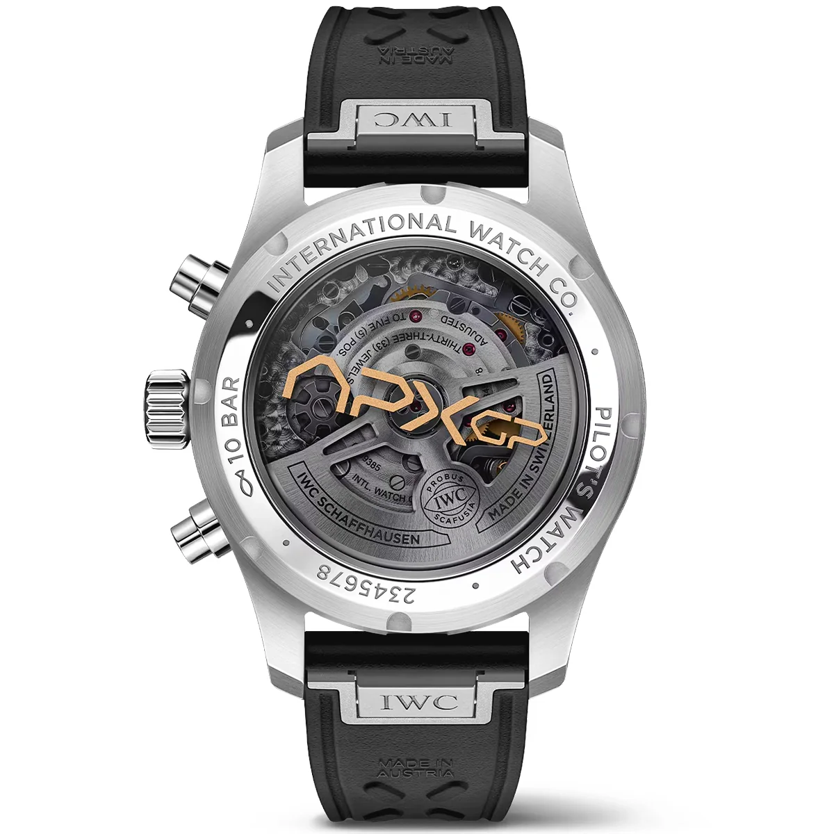 Pilot's 41mm APXGP Edition Black Dial Chronograph Watch - Image 4