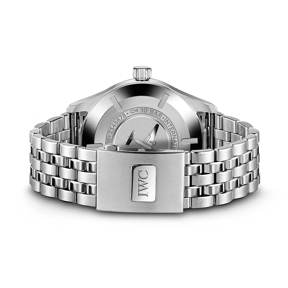 Pilot's Mark XX 40mm Blue Dial Men's Automatic Bracelet Watch - Image 5