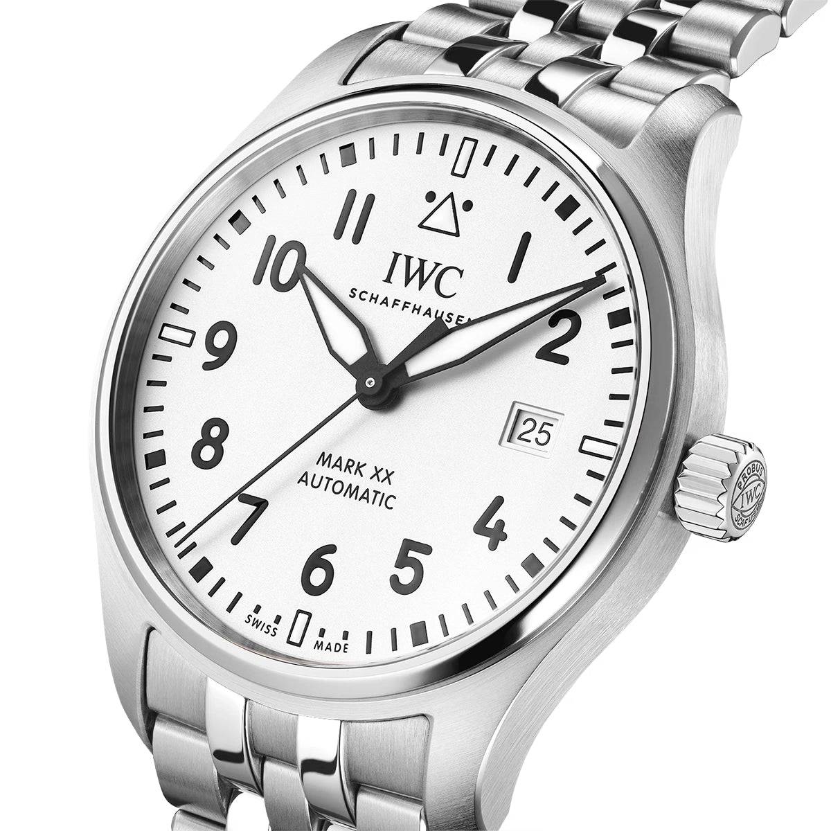 Pilot's Mark XX 40mm Silver Dial Automatic Bracelet Watch - Image 2