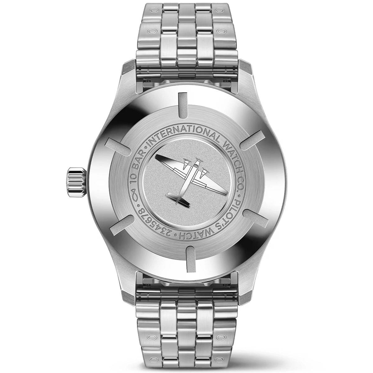 Pilot's Mark XX 40mm Silver Dial Automatic Bracelet Watch - Image 4