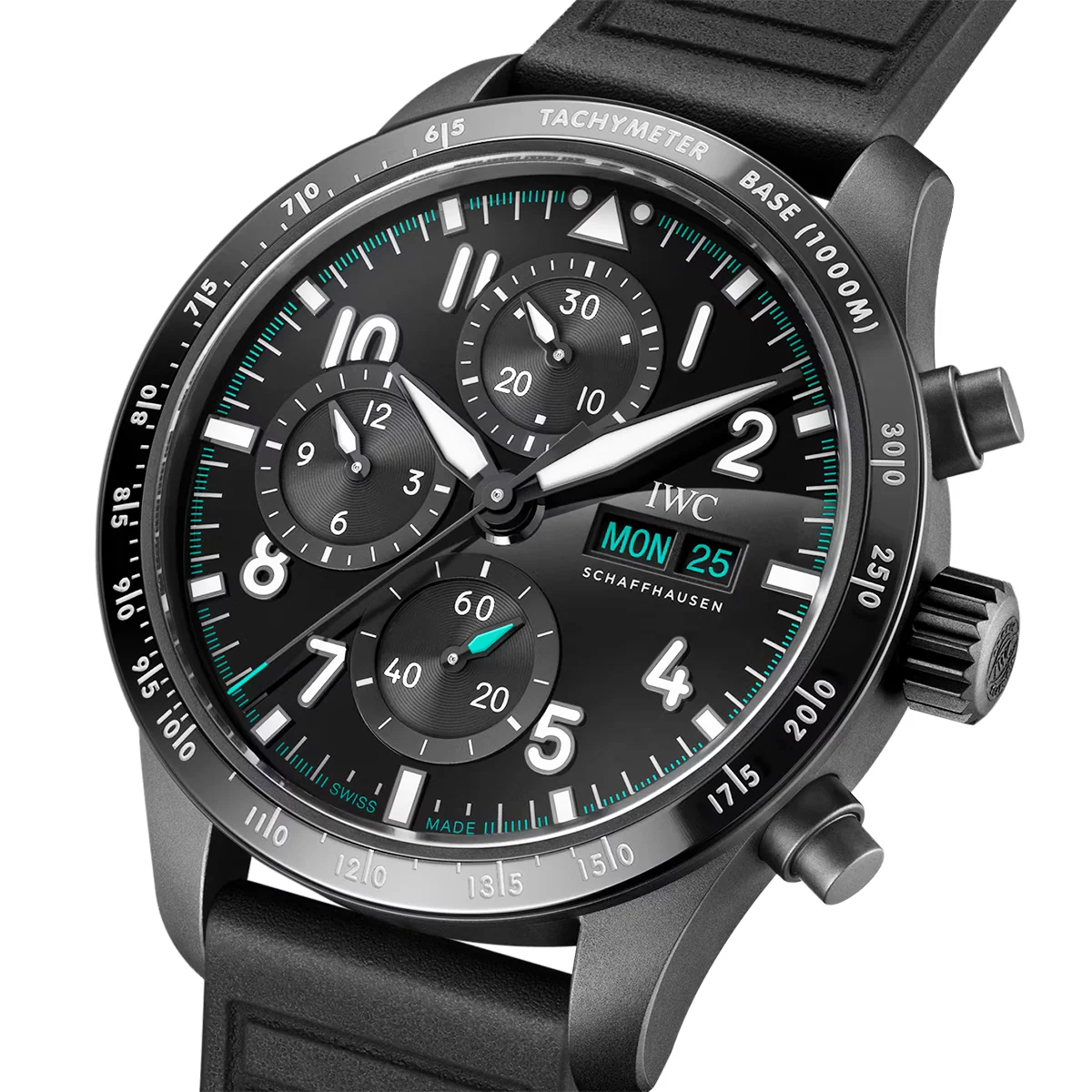 Pilot's Mercedes-AMG Petronas Formula One Team Edition Ceratanium Watch - Image 2