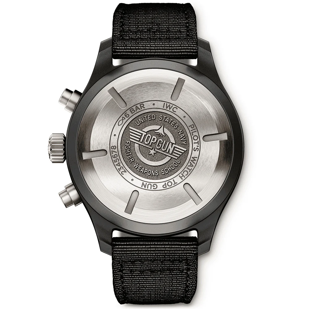 Pilot's Spitfire 44mm Black Ceramic Men's Chronograph Watch - Image 3