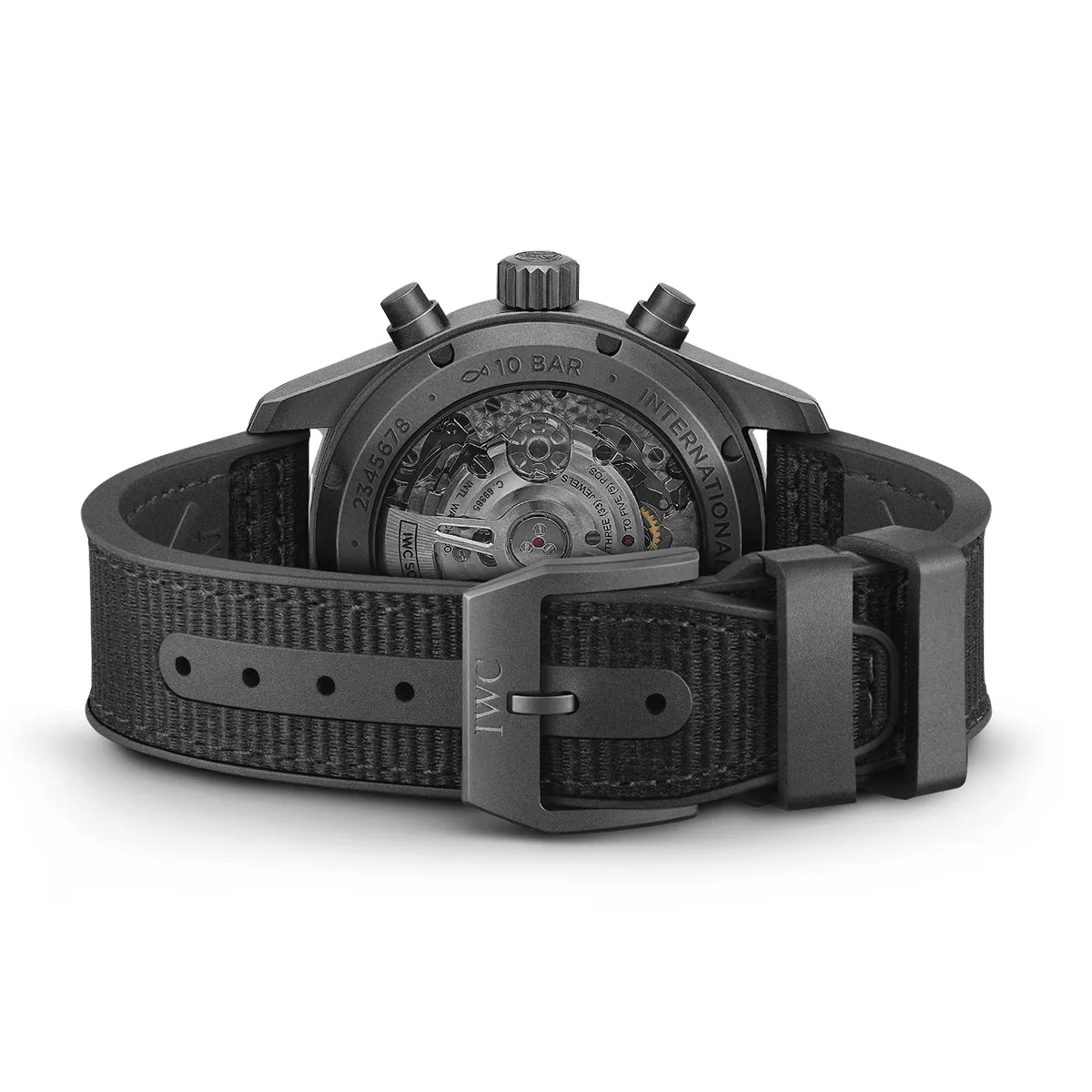 Pilot's Top Gun Ceratanium 41mm Men's Chronograph Watch - Image 4
