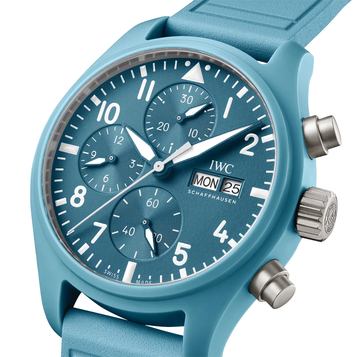 Pilot's TOP GUN Miramar 41mm Light Blue Ceramic Limited Edition Watch - Image 2