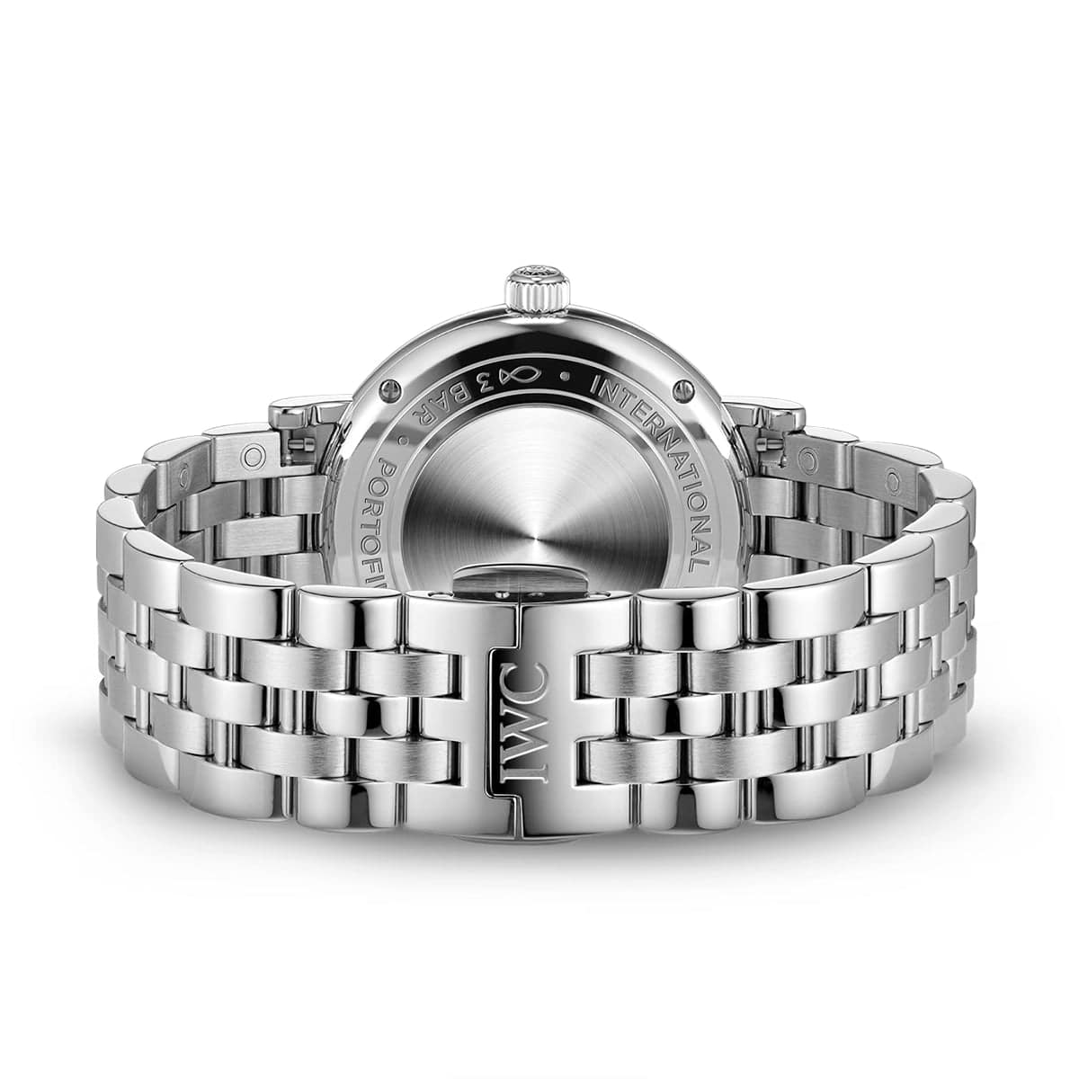 Portofino 34mm Blue Diamond Dial Ladies Bracelet Watch - Image 3