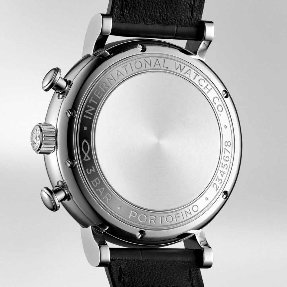 Portofino 42mm Silver/Rose Dial Men's Chronograph Watch - Image 5