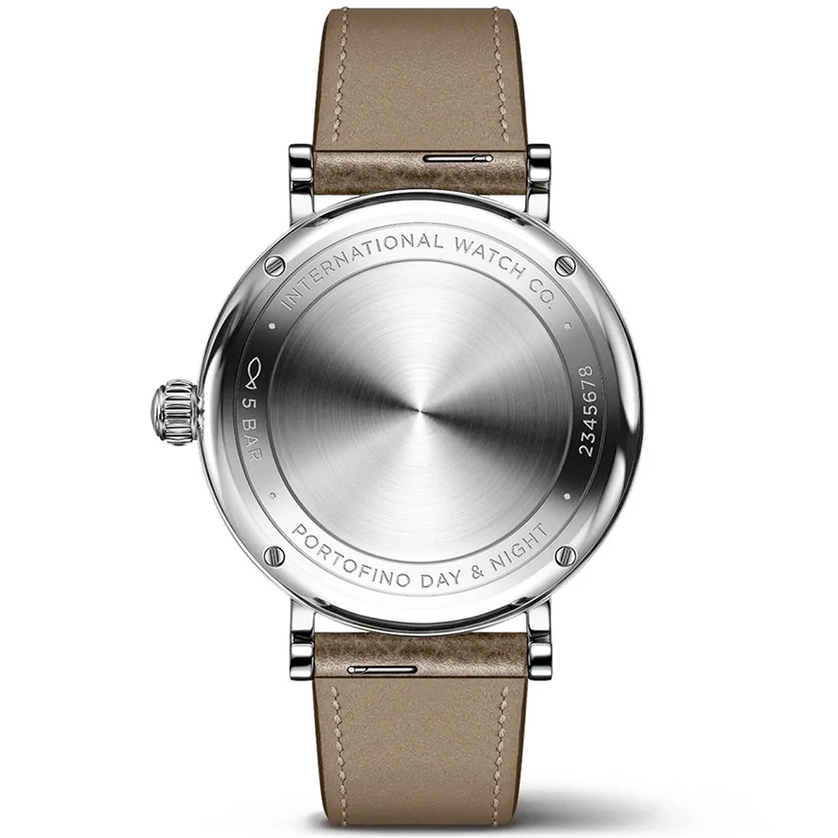 Portofino Day & Night 34mm Silver Diamond Dial Ladies Watch - Image 4