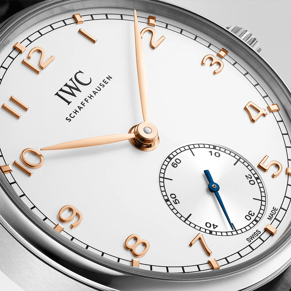 Portugieser 40mm Silver/Rose Dial Men's Automatic Strap Watch - Image 3