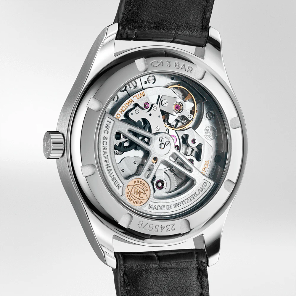 Portugieser 40mm Silver/Rose Dial Men's Automatic Strap Watch - Image 5