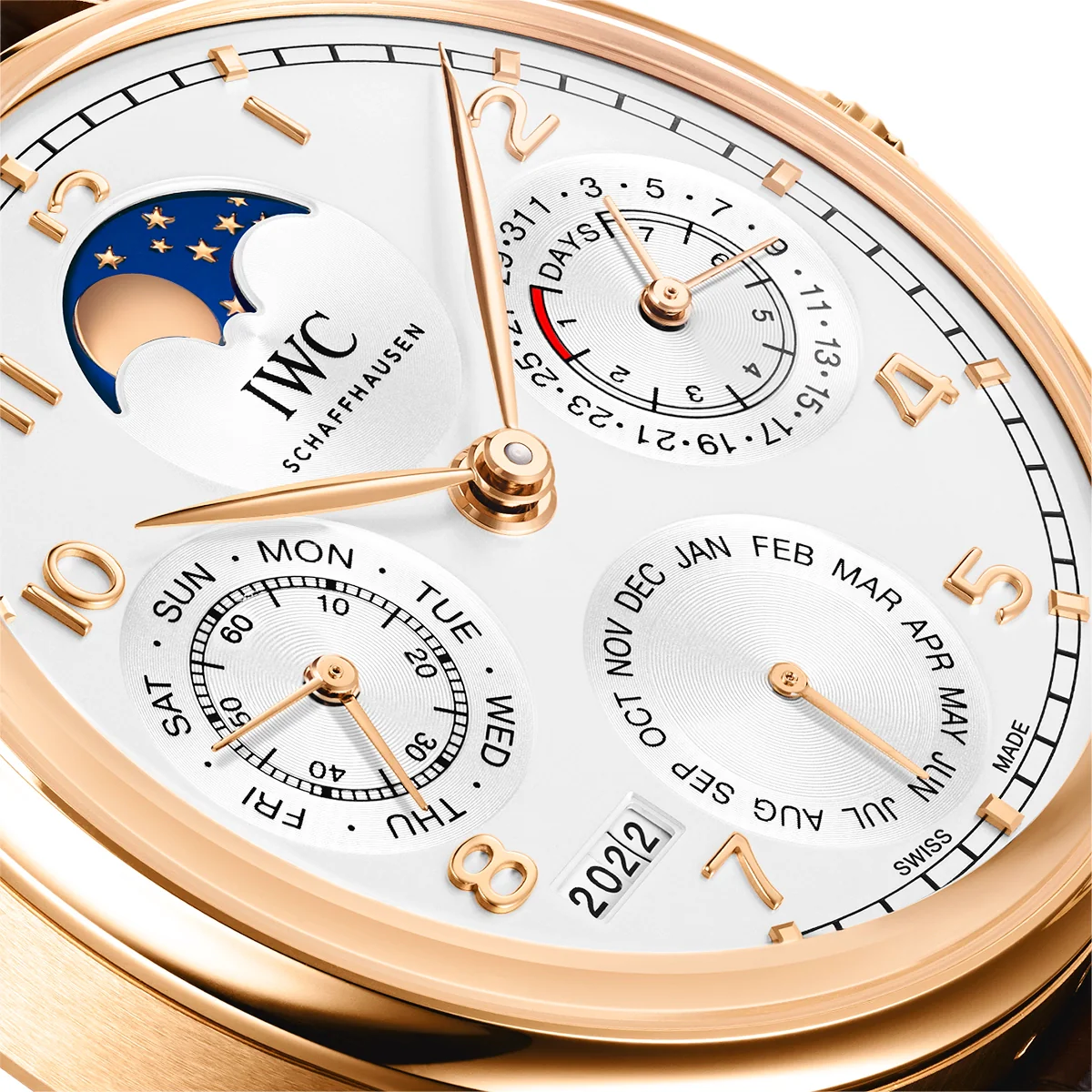 Portugieser Perpetual Calendar 44mm 18ct Red Gold Watch - Image 3