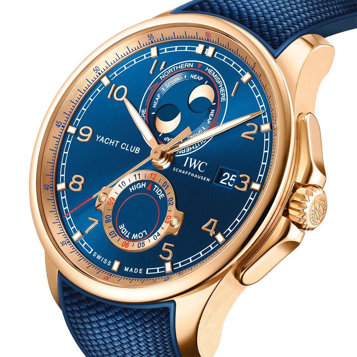 Portugieser Yacht Club Moon & Tide 44.6mm Blue Dial Watch - Image 2