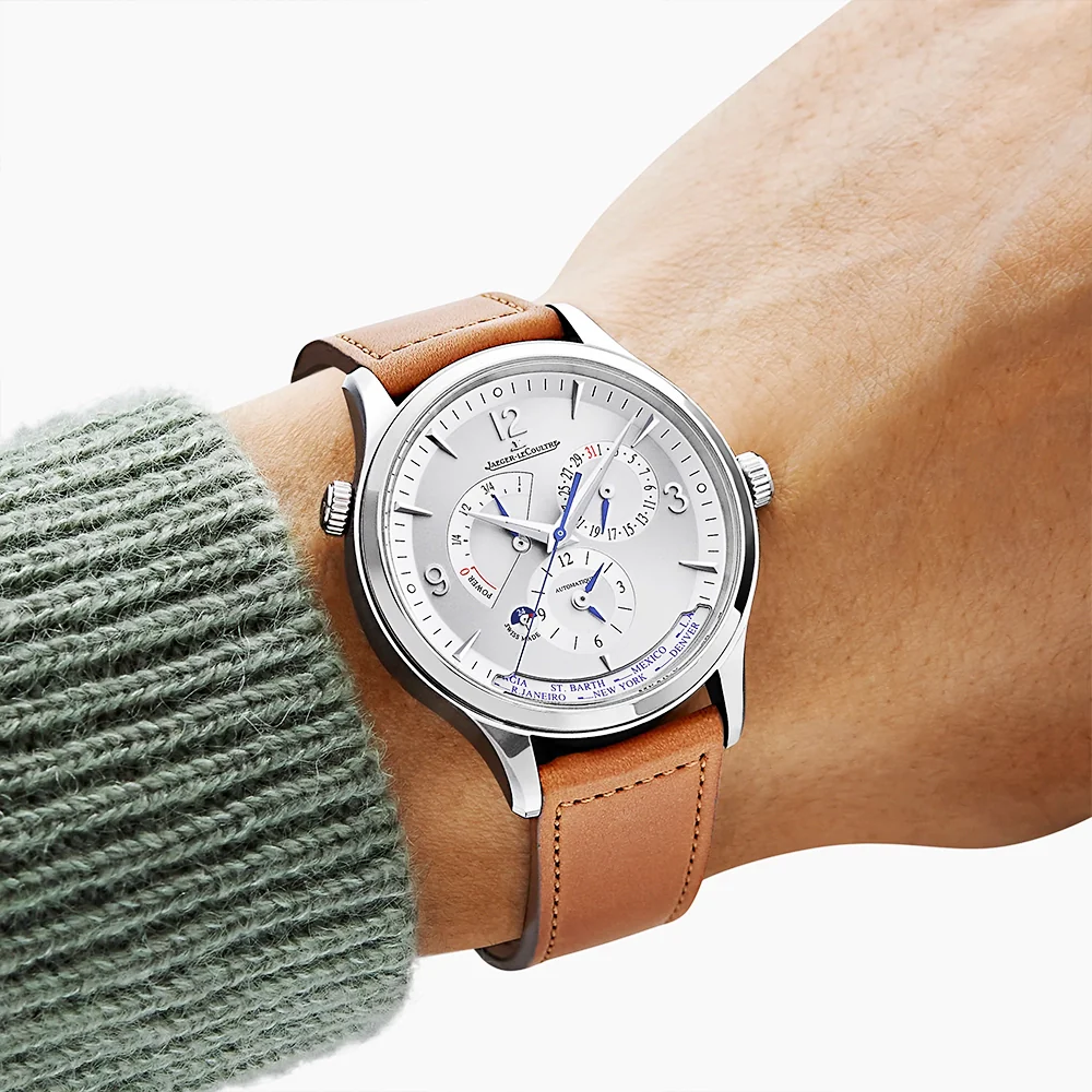 Master Control Geographic Silver Dial 40mm Automatic Watch - Image 2