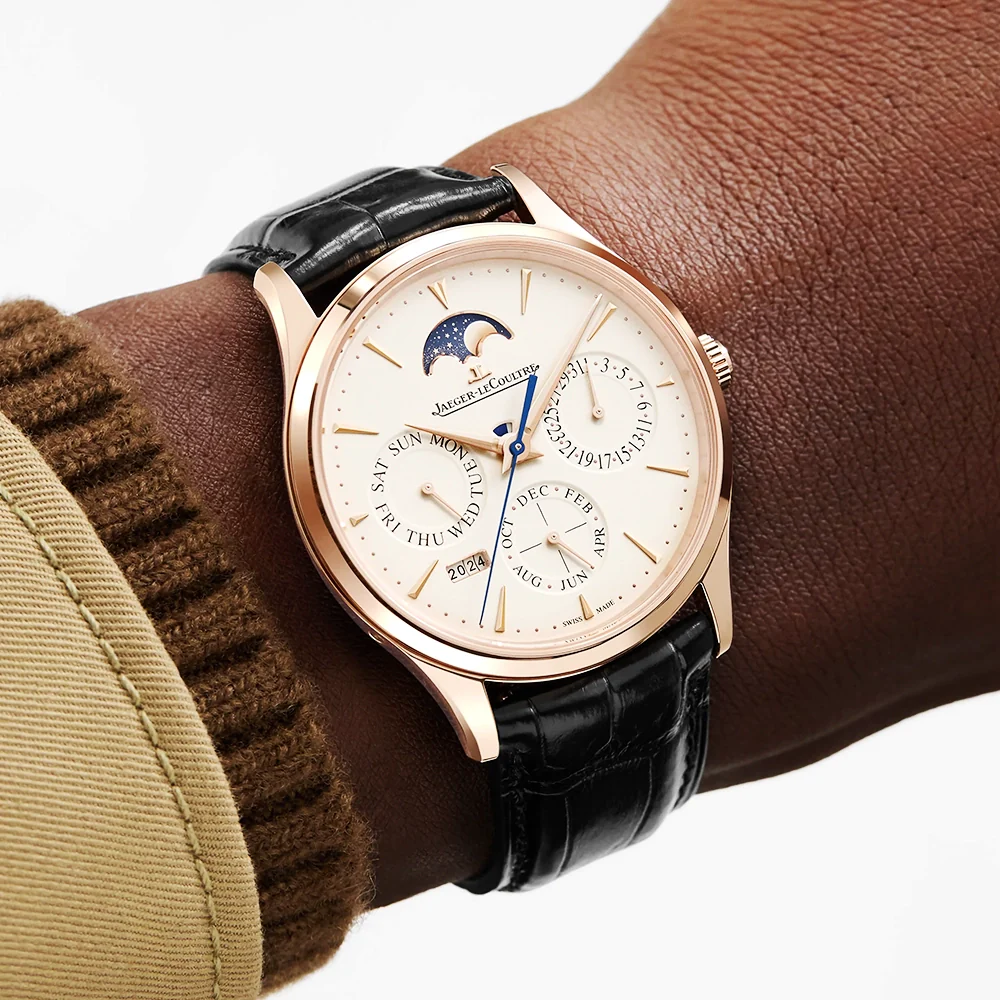 Master Ultra Thin Perpetual Calendar 39mm 18ct Pink Gold Watch - Image 2