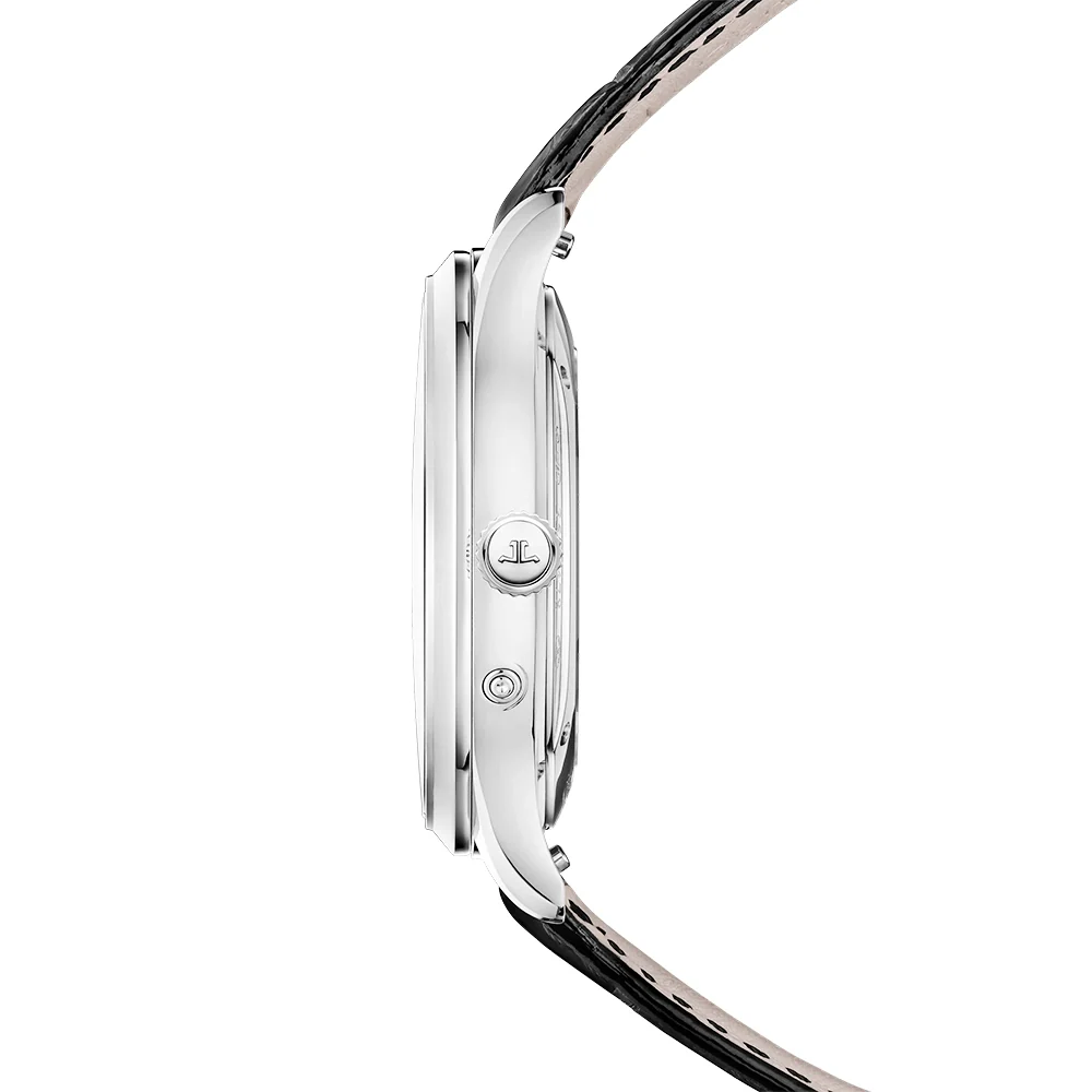 Master Ultra Thin Moon 36mm Silver Dial Automatic Watch - Image 3