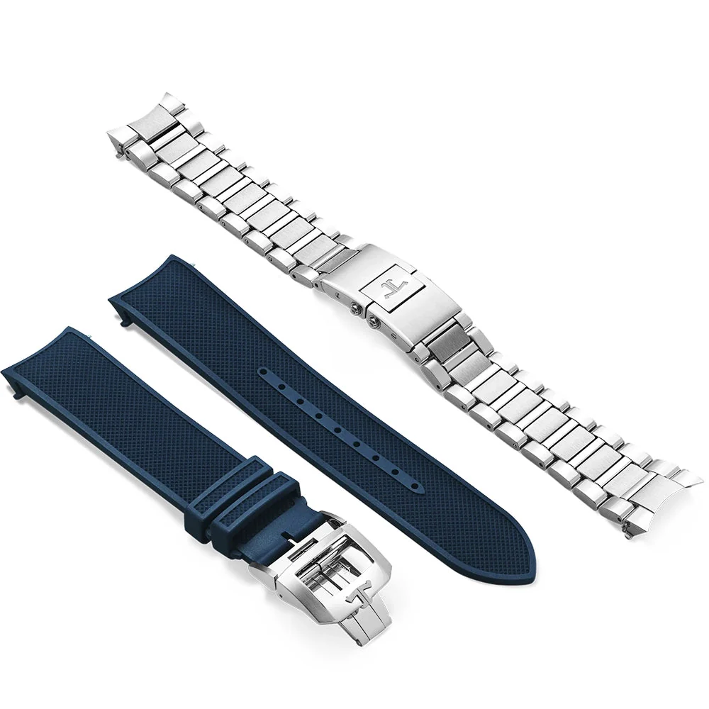 Polaris Chronograph 42mm Blue Sunburst Dial Men's Watch - Image 7