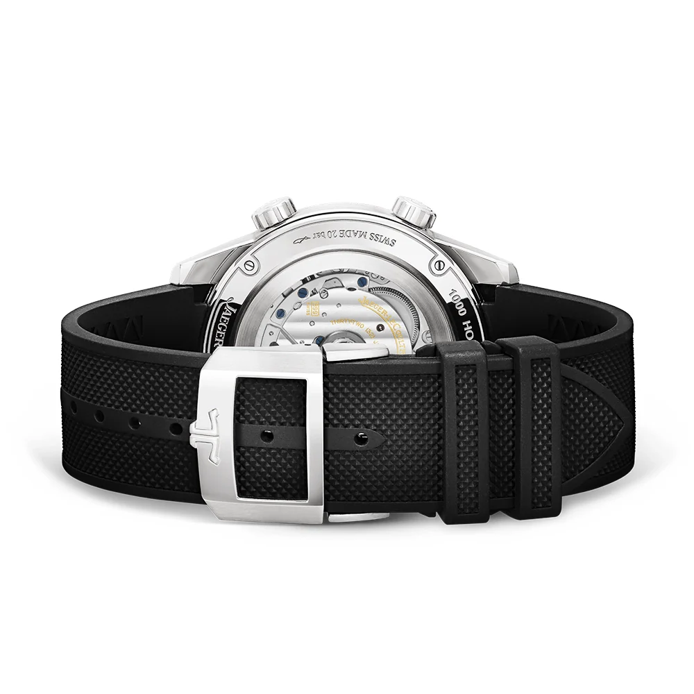 Polaris Date 42mm Black Dial Mens Rubber Strap Watch - Image 5