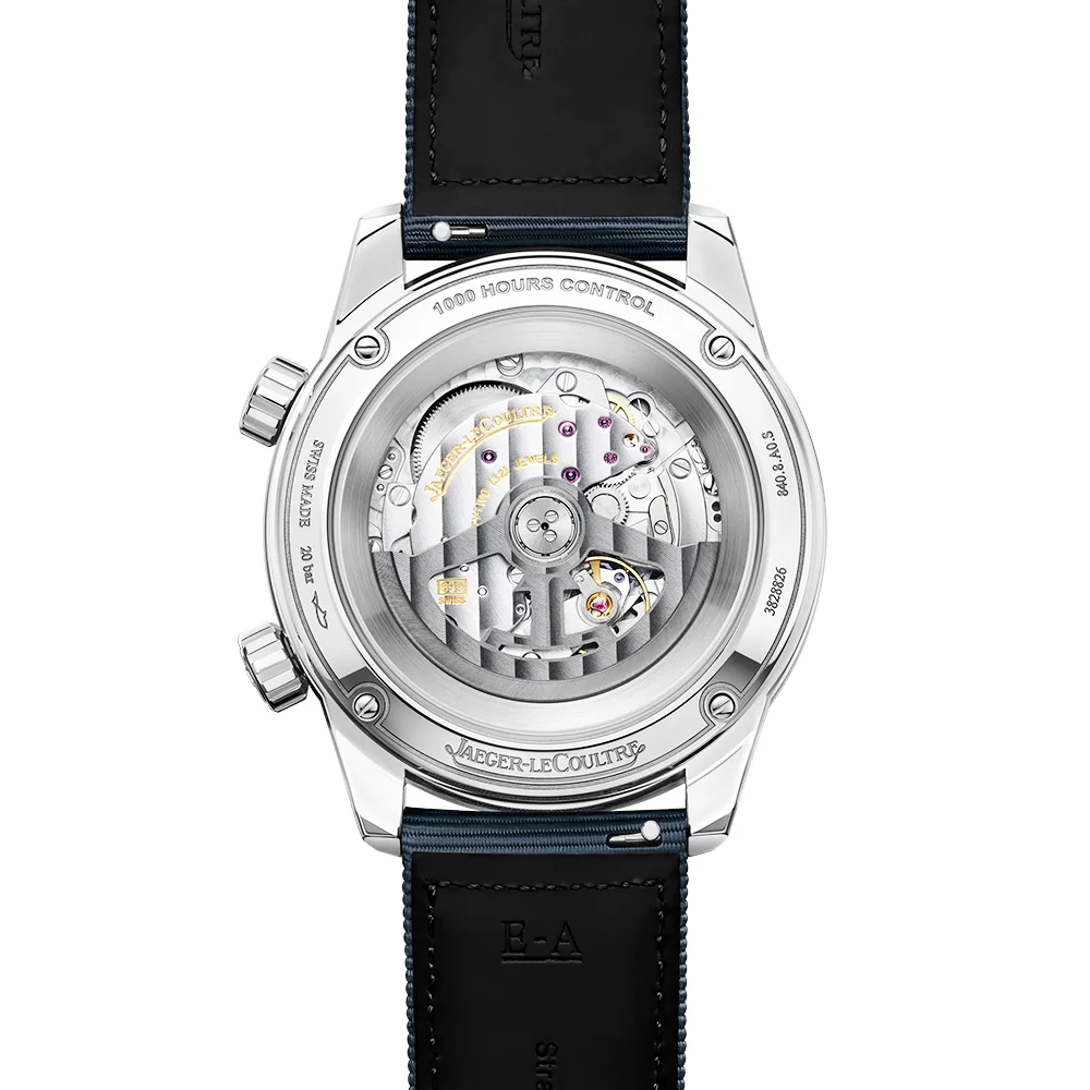 Polaris Date 40mm Blue Lacquer Dial Automatic Strap Watch - Image 3