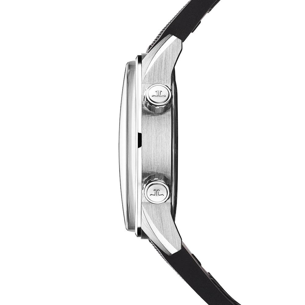 Polaris Date 42mm Ocean Grey Dial Automatic Rubber Strap Watch - Image 3