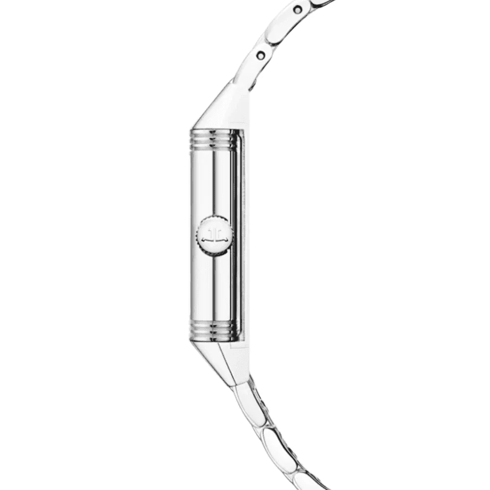 Reverso Classic Small Silver Dial Ladies Manual-Wind Bracelet Watch - Image 2