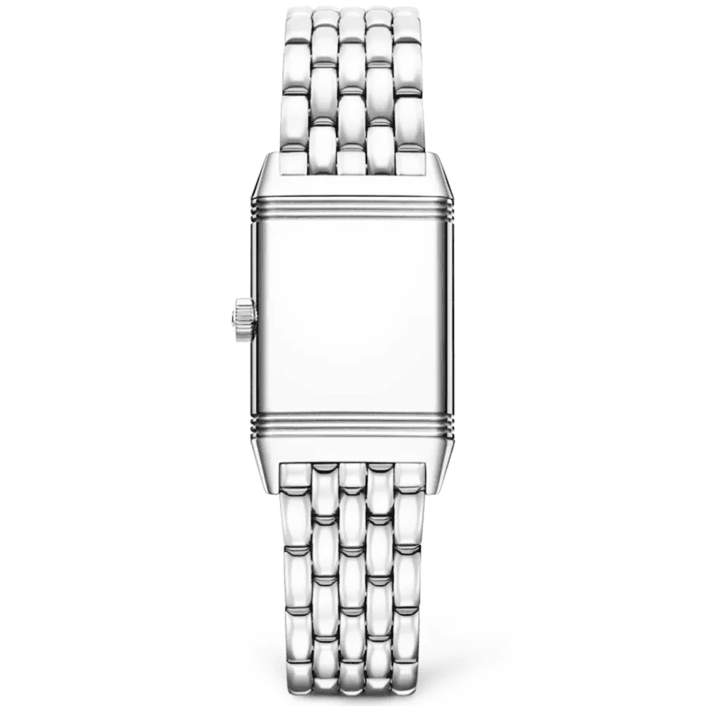Reverso Classic Small Silver Dial Ladies Manual-Wind Bracelet Watch - Image 3