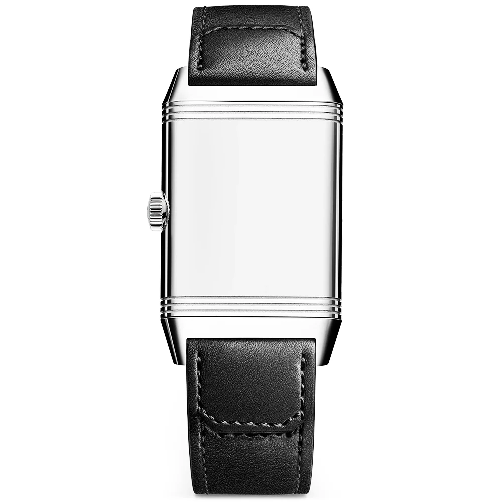 Reverso Classic Large Monoface Small Seconds Silver Dial Watch - Image 2