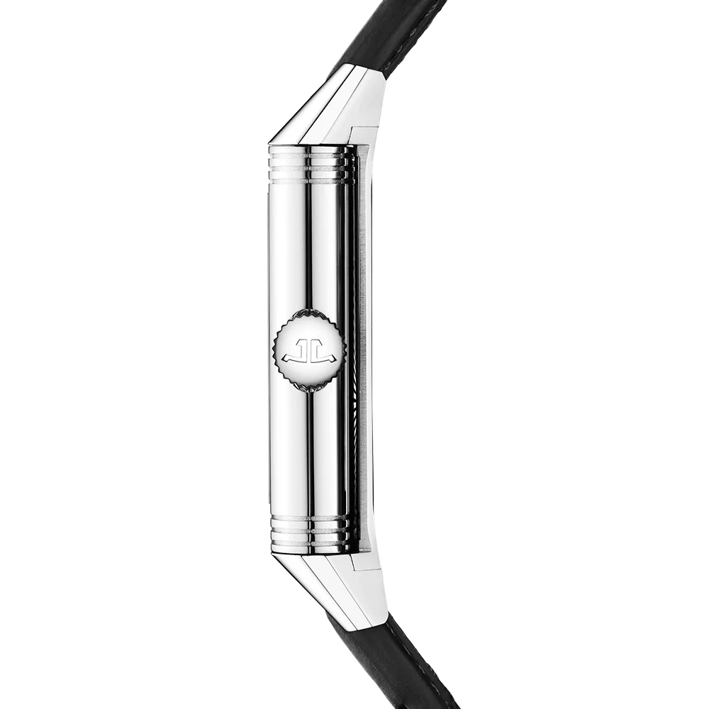 Reverso Classic Large Monoface Small Seconds Silver Dial Watch - Image 3